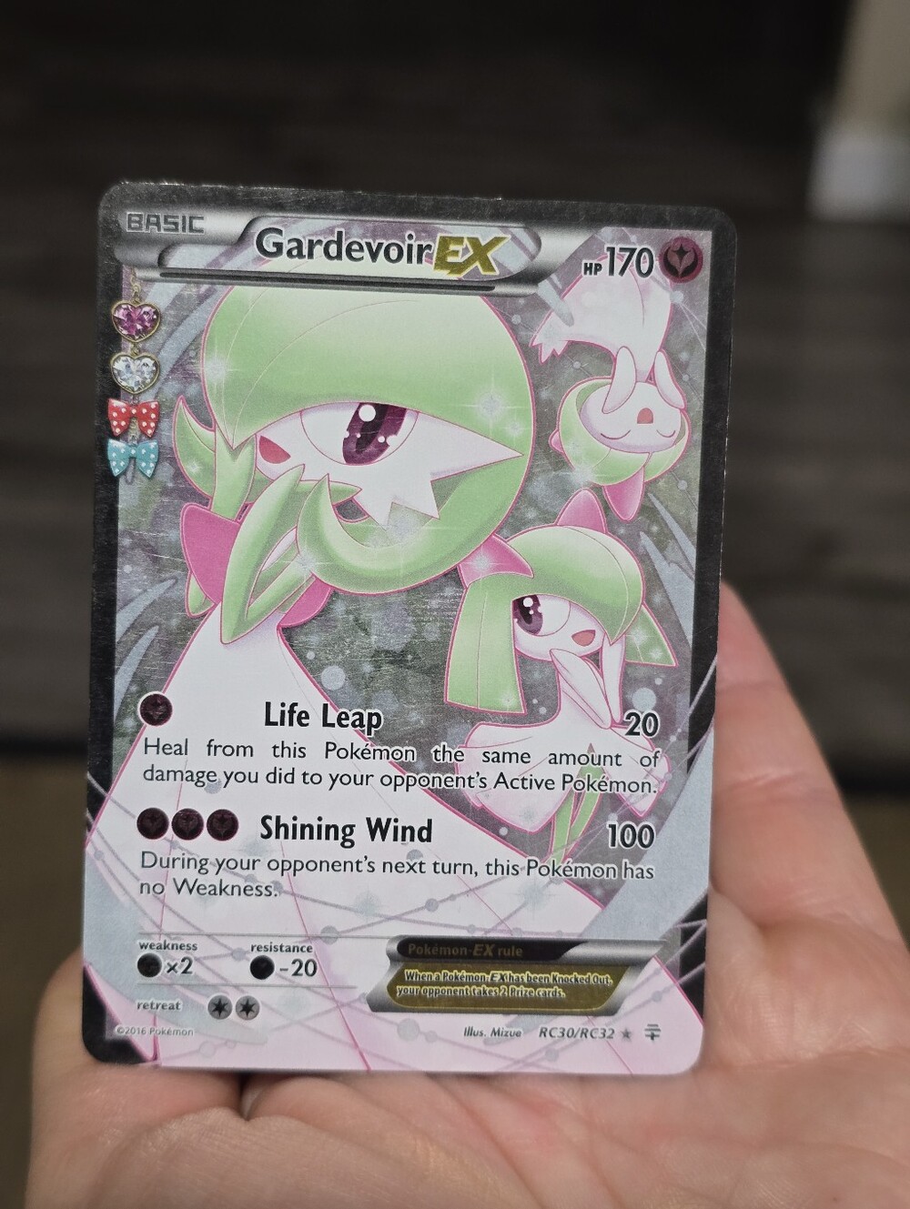 Gardevoir EX Collectible Card Radiant Collections RC30/RC32